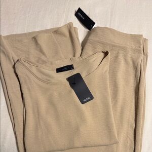 Beige Women's Trousers